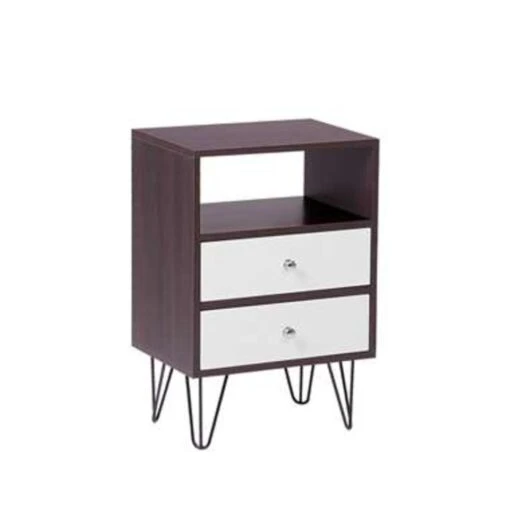 Beliani Nachtkast ARVIN - Donkere Houtkleur Mdf -Cinderella Verkoop 1251944730